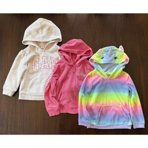Girls 4T Hoodie Lot